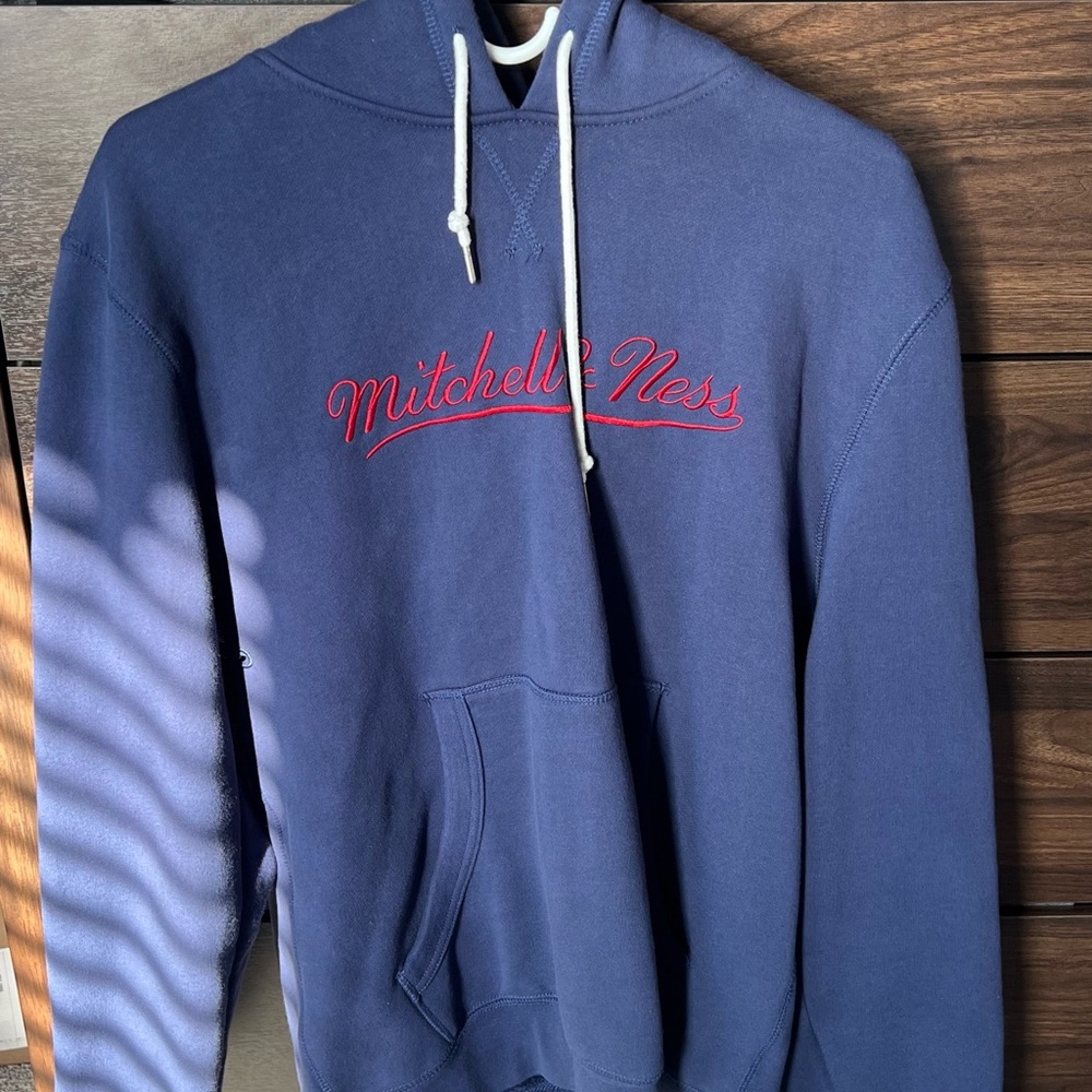 Mitchell & Ness Navy Hoodie